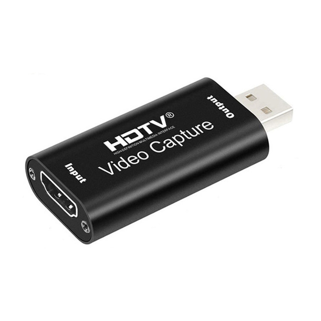 4K for HD-MI Video Capture Card Game Audio Adapter for HD--MI to USB 2.0 Cam Link Card for Windows 4K/1080p Record Device MP4