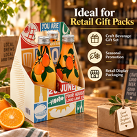 Porte-bière en carton léger personnalisé, combinant une construction pliable, une décoration imprimée et une utilisation pour l'étiquetage privé, idéal pour les packs cadeaux