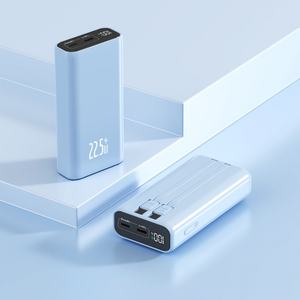 Nouveauté : Powerbank 10000mAh avec chargeur rapide 22.5W, chargeur portable rapide pour téléphones mobiles, câbles USB intégrés, écran LED - Product Image 6