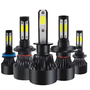 Bestseller X7 4 Seiten Sieben Bombillos LED H4 H7 H11 H13 Luz LED 36W 6500k 8000LM Scheinwerfer lampe für Auto Auto Lampen system