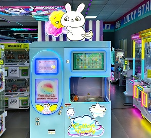 Máquina de Algodón de Azúcar Automática, Nueva, Compacta, con Motor, para Uso Comercial, de Alta Capacidad - Product Image 1