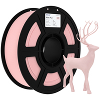 Filament d'imprimante 3D Jamg He Matt PLA 1,75 mm 1 kg, bobine en plastique de haute qualité, impression facile pour imprimantes FDM