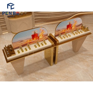 Trung Đông cao cấp Ả Rập Nước hoa Showcase tùy chỉnh Mall kiosk Nước hoa hiển thị truy cập hương thơm nước hoa cửa hàng đồ nội thất - Product Image 6