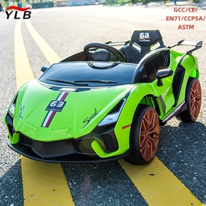 Voiture télécommandée pour enfants 12V en plastique, super puissante, avec affichage de l'électricité et double transmission - Product Image 5