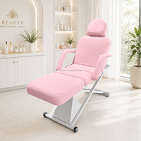 Multifunktionale Elektrisch Verstellbare Massageliege Luxuriöse Medizinische Schönheitsliege für Microblading Gesichtsinjektion Spa-Therapie