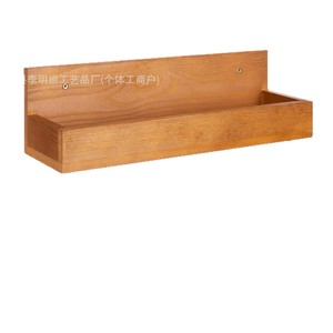 Wooden wall-mounted <b>baby</b> <b>headband</b> and toy display rack, hair tie storage rack, kitchen condiment and dishcloth organizer. - Product Image 5