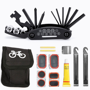Bicycle Multi Tool Kit With Tire Repair Patches And Levers For Cycling Maintenance - Product Image 3