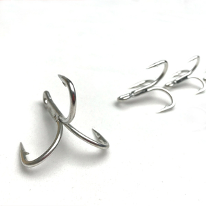 Hameçons triples TEASER ST66 5X pour la pêche au gros gibier, hameçons triples en acier au carbone de haute qualité pour la pêche au thon - Product Image 6