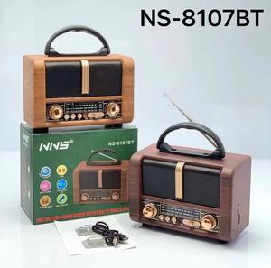 Radio de voiture rétro vintage, haut-parleur portable en plastique, TWS, carte TF, AM/FM, tourne-disque, lecteur d'extérieur avec batterie 200-500mAh, LED colorée - Product Image 5