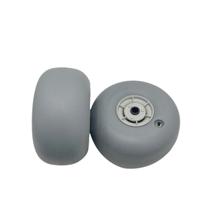 <span class=keywords><strong>Rueda</strong></span> de globo neumática ligera de 12 pulgadas, carro de playa sólido, neumático de acero, nailon, PU, PVC, caucho, plástico, ruedas giratorias populares para playa - Product Image 4