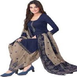 Vestido con bordado de Anarkali para mujer, traje con bordado de manga de tres cuartos, traje indio con bordado - Product Image 2