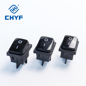 Kcd4 dpst màu đỏ không thấm nước Rocker chuyển 20A 250V 4 pin ON-OFF chuyển CE CB chứng chỉ - Product Image 4