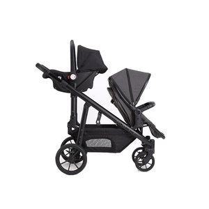 Passeggini Premium per Neonati | Set Trio Passeggino e <span class=keywords><strong>Seggiolino</strong></span> <span class=keywords><strong>Auto</strong></span> | Passeggino Gemellare per Bambini 0-3 <span class=keywords><strong>Anni</strong></span> - Product Image 2