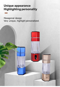 Bouteille d'eau portable intelligente enrichie en hydrogène 5000ppb, générateur d'eau ultra-saturée à ions hydrogène négatifs à haute concentration - Product Image 4