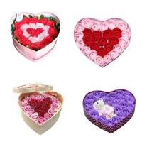 2025 élégante meilleure boîte à fleurs de la Saint-Valentin à votre fille désherbage/emballage cadeau d'anniversaire en forme de coeur