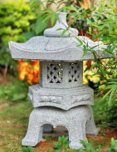 Buatan tangan Jepang batu granit lentera tahan lama dekorasi taman diukir untuk taman luar ruangan hotel vila - Product Image 4