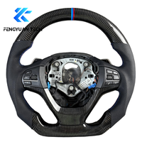 Volant en fibre de carbone forgé sur mesure avec LED pour BMW 316i 320i 328i F30 F20 F21 F22 F30 F31 F32 F33 F34 X3 X4 X5 X6 520 525 530
