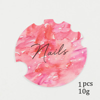 INS professionnel manucure Nailfie disque coloré Nail Art affichage carte conseil papier Nail Salon accessoire pour Nail Tech Photo Prop