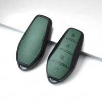 Étui de protection pour clé de voiture en cuir TPU DM pour BYD Song Qin Han EV Tang DM 2018 - 2022, coque de protection, accessoires automobiles
