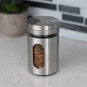 Barattolo Magnetico in Acciaio Inossidabile per Spezie e Contenitore Multiuso per <span class=keywords><strong>Sale</strong></span>, <span class=keywords><strong>Zucchero</strong></span> o Erbe – Lavaggio a Mano Consigliato – Scatola di Barattoli per Spezie - Product Image 3