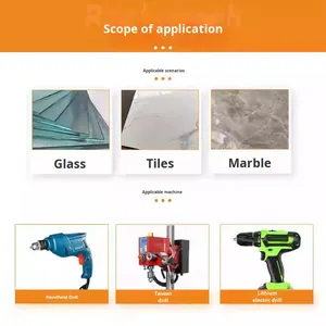 <span class=keywords><strong>Broca</strong></span> <span class=keywords><strong>de</strong></span> <span class=keywords><strong>Diamante</strong></span> para Azulejos <span class=keywords><strong>de</strong></span> Cerámica y Vidrio, para Perforar Mármol y Porcelana; <span class=keywords><strong>Broca</strong></span> <span class=keywords><strong>Circular</strong></span> para Azulejos <span class=keywords><strong>de</strong></span> Piso - Product Image 3