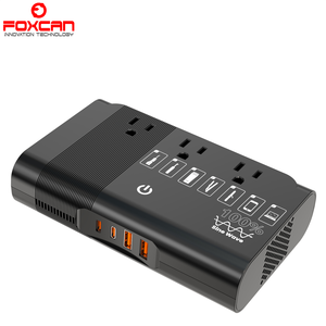 500 Watt Step Down <span class=keywords><strong>convertitore</strong></span> di tensione da 220V a 110V e adattatore da viaggio internazionale con ricarica rapida USB per Stati Uniti EU, AU, UK, ecc - Product Image 6
