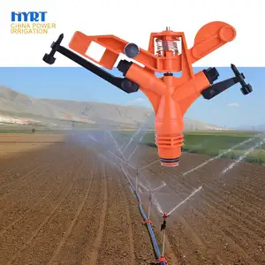 Plastic Agricultural Long Shot Distance Water Irrigation Sprinkler For Garden Automatic Grass Lawn Irrigation System