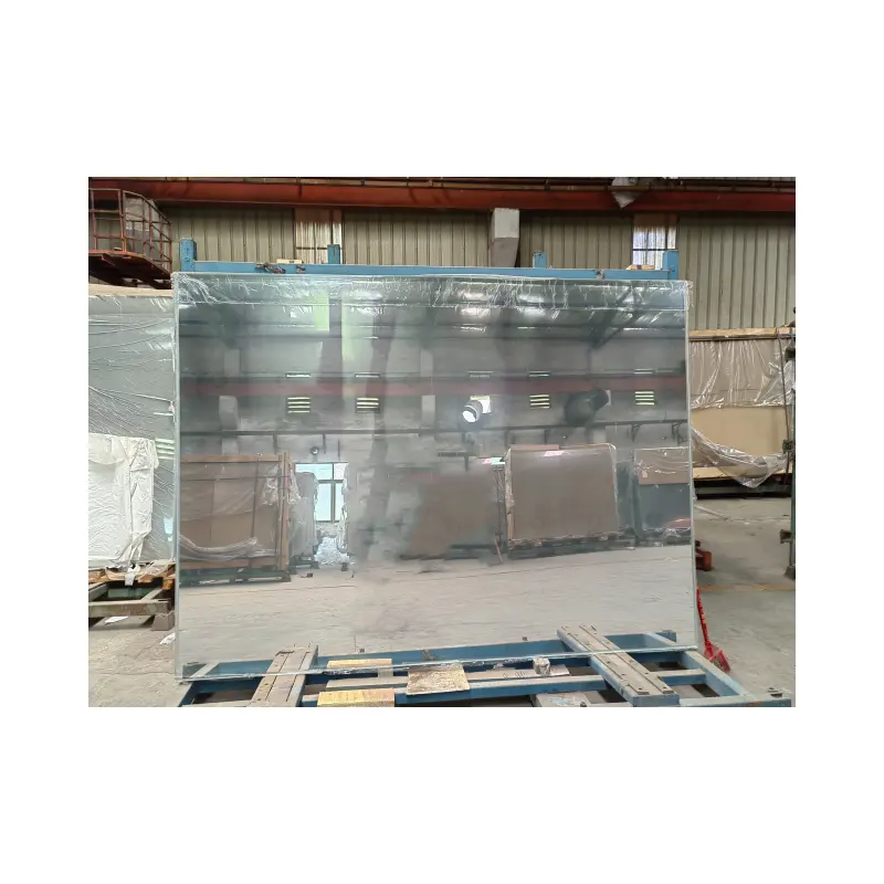 Smart Silver Mirror Glass Touch Screen Interior Wall Panel Two-way Mirror Display Glass 2mm