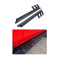 Accessoires tout-terrain 4x4, marchepieds latéraux en acier au manganèse noir pour Ford Bronco