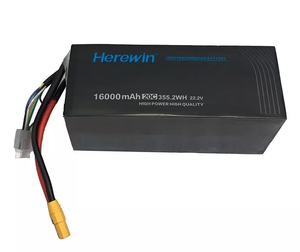 แบตเตอรี่ลิเธียมโพลิเมอร์ HD UAV Power 12S 22000mAh 22.2V 20C ได้รับการรับรองมาตรฐาน CE สำหรับรถบังคับวิทยุ/รถยนต์/โดรนพ่นยาทางการเกษตร - Product Image 4