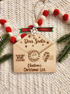 Lettera a Santa busta ornamento busta <span class=keywords><strong>di</strong></span> <span class=keywords><strong>legno</strong></span> per mettere la lista <span class=keywords><strong>di</strong></span> natale in ornamento <span class=keywords><strong>di</strong></span> natale inciso al Laser - Product Image 5
