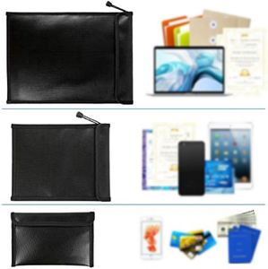 Sacs de rangement ignifuges et imperméables personnalisés en lot de 3, résistants à l'eau pour documents, argent liquide et autres archives importants - Product Image 5