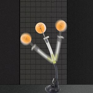 Robot d'entraînement de tennis de table professionnel portable, machine d'entraînement de ping-pong à rebond rapide avec pince à balle, type à ventouse - Product Image 2