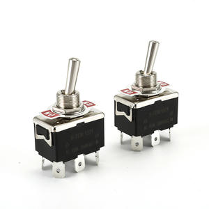 Interrupteur à bascule noir à bascule à E-TEN1321 6 broches fonctionnel bon marché avec interrupteur à bascule ON-ON - Product Image 3