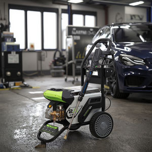 เครื่องฉีดน้ำแรงดันสูงขนาดเล็ก 100 บาร์ 220 โวลต์ สำหรับล้างรถ ปั๊มไฟฟ้าพลาสติก เครื่องฉีดน้ำแรงดันสูงแบบพกพา เป็นมิตรกับสิ่งแวดล้อม - Product Image 5