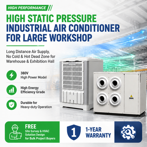 Aire Acondicionado Industrial de Enfriamiento Evaporativo de Bajo Ruido y Ahorro de Energía WHL-N-25ILSBP, Ventilador Centrífugo de Pie con Inversor - Product Image 5