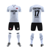 Maillots de football personnalisés de haute qualité, respirants, à séchage rapide, avec logo, nom et numéro, pour entraînement et matchs