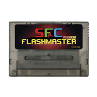 Cartucho Flash 3000 en 1 OS V12 SNES/SFC con Carcasa de Plástico para Super Nintendo
