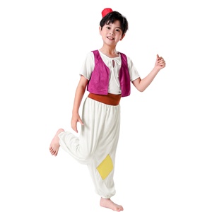 Disfraz de Halloween de la Princesa Jasmine de la Región Occidental con Lámpara Mágica de Aladdín para Representaciones Teatrales - Product Image 3