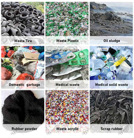 Machine de recyclage de pneus de haute pureté, machine de pyrolyse de pneus en plastique, usine de raffinage d'huile, pneus usagés en huile combustible