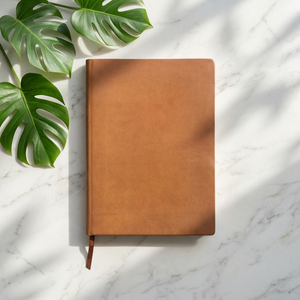 Printing Service Business Leather Notebook Custom logo Sofo Decorative Books Custom Printing - Product Image 1