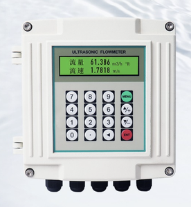 DN15-DN6000mm công nghiệp thủy lợi lỏng thông minh 4 ~ 20mA RS485 kỹ thuật số LCD hiển thị kẹp trên Tường Gắn siêu âm lưu lượng kế - Product Image 5