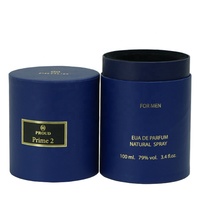 Boite ronde personnalisée en carton, pot de 10 pièces, grand Tube en papier, lavable, pour thé, beauté noire, cosmétique, cylindre, parfum