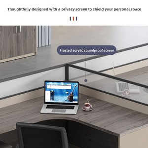 Silla de Oficina Esquinera para Personal, Combinación Moderna y Minimalista, Material de PVC, Móvil, Protección Contra Incendios, Combinación <span class=keywords><strong>Libre</strong></span> - Product Image 3