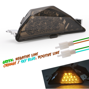 Luz LED de Señal de Giro Lateral para <span class=keywords><strong>KAWASAKI</strong></span> <span class=keywords><strong>NINJA</strong></span> 250 300 400 650 <span class=keywords><strong>1000</strong></span> Z1000SX ZX-6R <span class=keywords><strong>2013</strong></span> en Adelante, Color Ámbar, Nueva, 1 Año de Garantía - Product Image 5