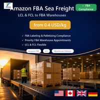 Agent d'expédition et transitaire Amazon FBA pour le fret maritime LCL DDP de Chine vers les États-Unis, le Canada, le Royaume-Uni, l'Allemagne, service de livraison porte-à-porte et entrepôt