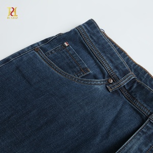 Pantalones Vaqueros <span class=keywords><strong>de</strong></span> Mezclilla para Hombre, Corte Slim, Cintura Media, Color Azul Claro, Algodón-Poliéster, Transpirables, Ligeros, para Primavera/Verano, Estilo Casual <span class=keywords><strong>de</strong></span> Negocios, POLO - Product Image 4