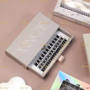 <span class=keywords><strong>Kit</strong></span> <span class=keywords><strong>de</strong></span> cluster d'extensions <span class=keywords><strong>de</strong></span> <span class=keywords><strong>cils</strong></span> curl en faux vison individuels <span class=keywords><strong>de</strong></span> marque privée en gros - Product Image 1