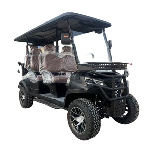 2025 nuevo diseño eléctrico 6 + 2 asientos carrito de golf todoterreno 72V Ez carrito de Turismo de Golf - Product Image 4