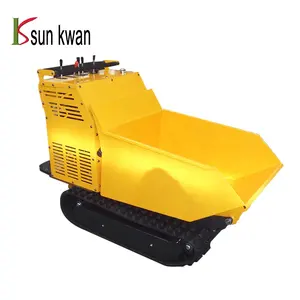 China Hot Verkoop Hoge Kwaliteit 192cc Verplaatsing Diesel Kleine Crawler Dumper Hydraulische Track Dumper